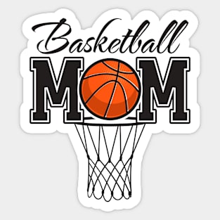 Basketball Mom Sticker